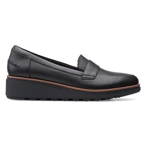 Clarks Sharon Gracie Mid-Wedge Slip-On Loafers
